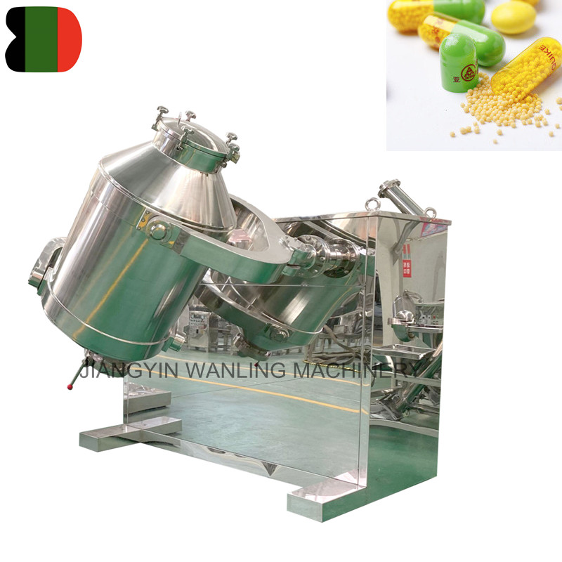 Miscelatore per tamburi 3D in polvere farmaceutica WLS